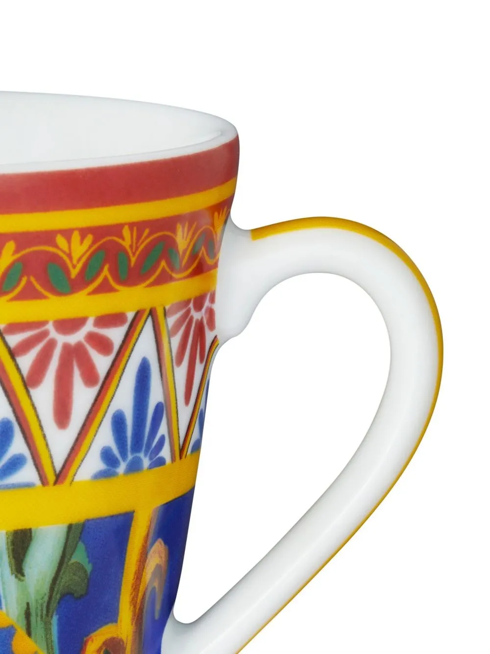  Dolce & Gabbana Carretto Siciliano Tasse   Weiß 