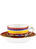 Dolce & Gabbana Carretto Siciliano espresso set - Yellow