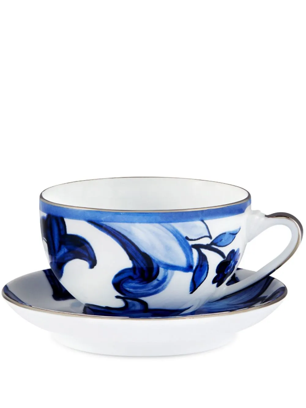 Dolce & Gabbana ドルチェ & ガッバーナ Blu Mediterraneo ティーセット - ホワイト Dolce & Gabbana ドルチェ & ガッバーナ Blu Mediterraneo ティーセット - ホワイト