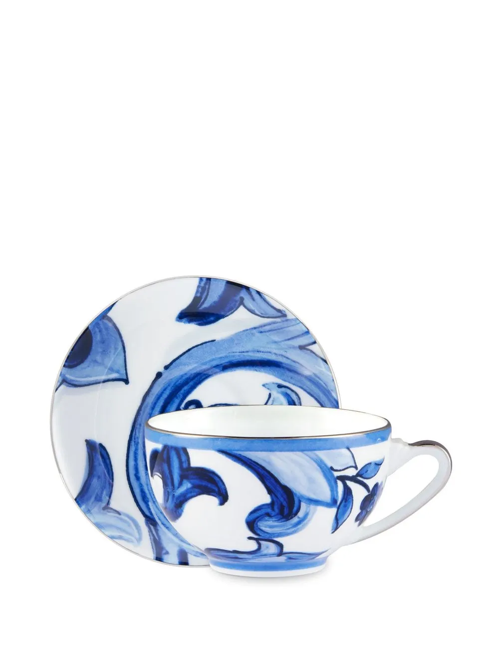 Dolce & Gabbana Blu Mediterraneo porcelain tea set | Tea & Coffee | Image 2