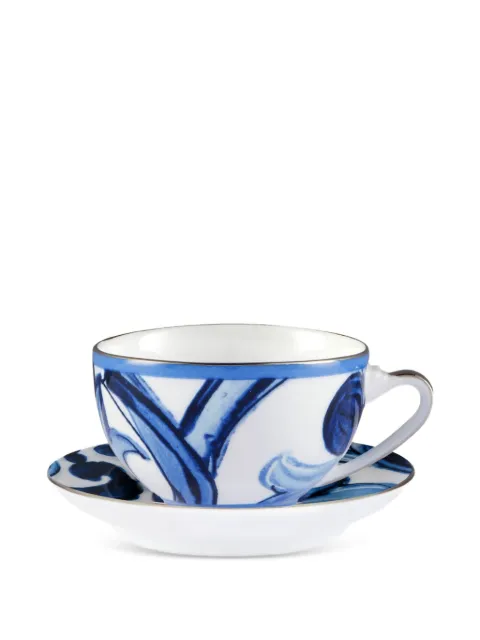 Dolce & Gabbana Blu Mediterraneo porcelain tea set