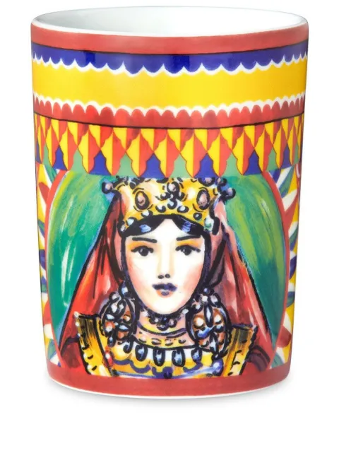 Dolce & Gabbana taza de porcelana con estampado archive