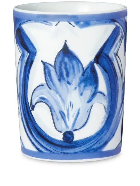 Dolce & Gabbana Blu Mediterraneo porcelain water glass