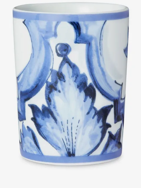 Dolce & Gabbana verre à eau Blu Mediterraneo en porcelaine
