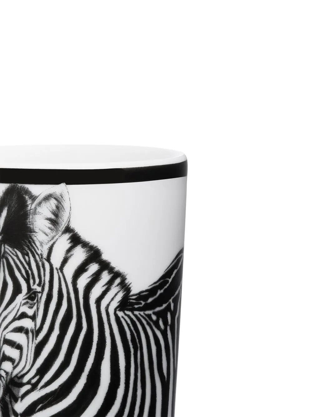  Dolce & Gabbana Zebra Porcelain Cup - White 