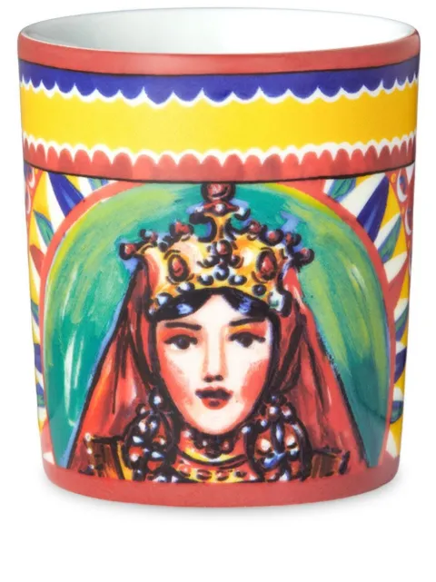 Dolce & Gabbana Taça de vinho Carretto Siciliano em porcelana