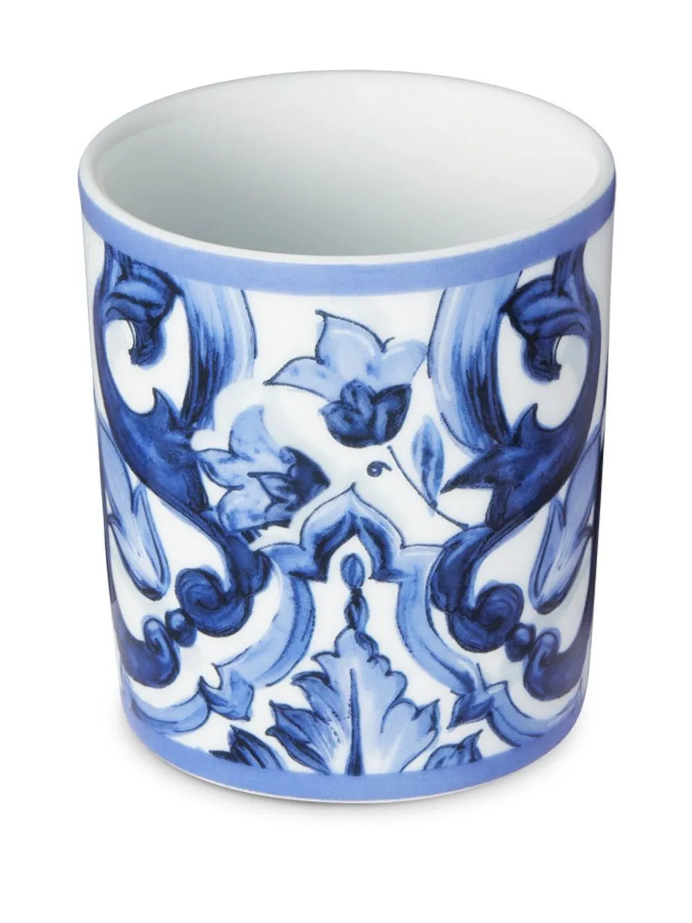 Shop Dolce & Gabbana Archive-print Porcelain Cup In White