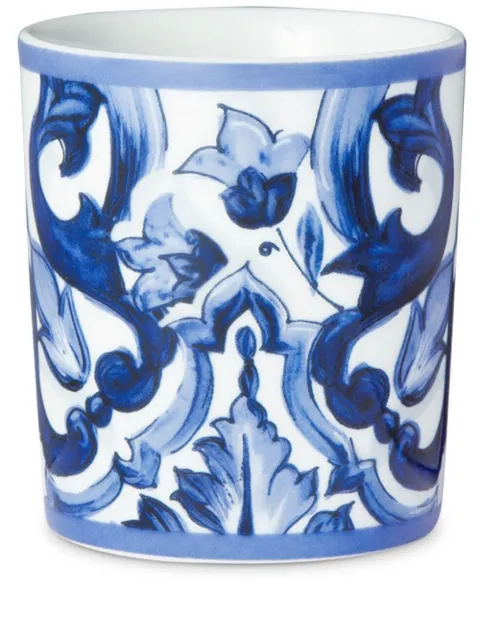 Dolce & Gabbana archive-print porcelain cup