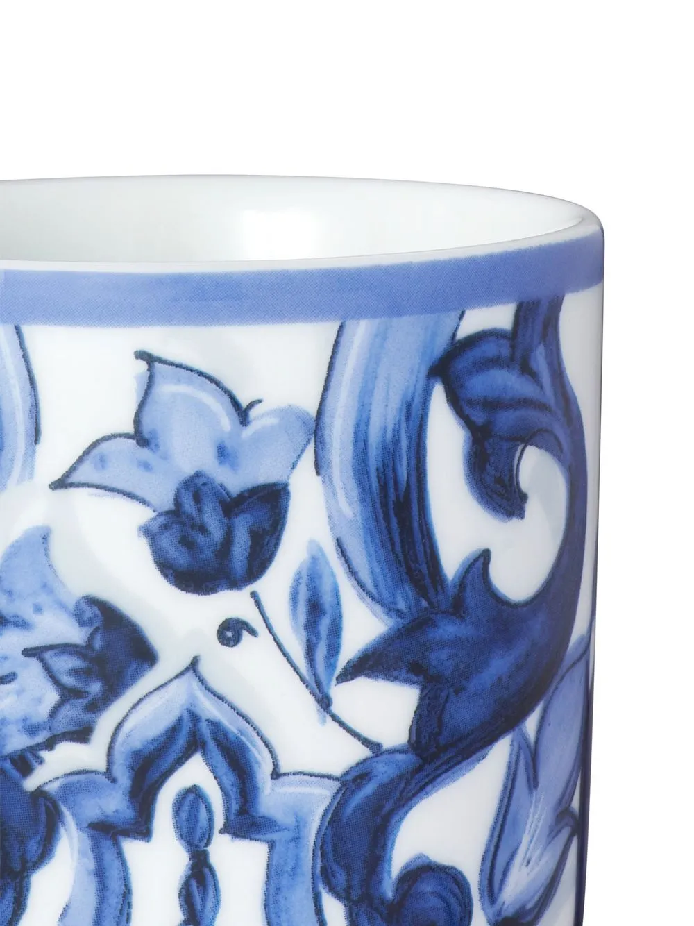 Shop Dolce & Gabbana Archive-print Porcelain Cup In White