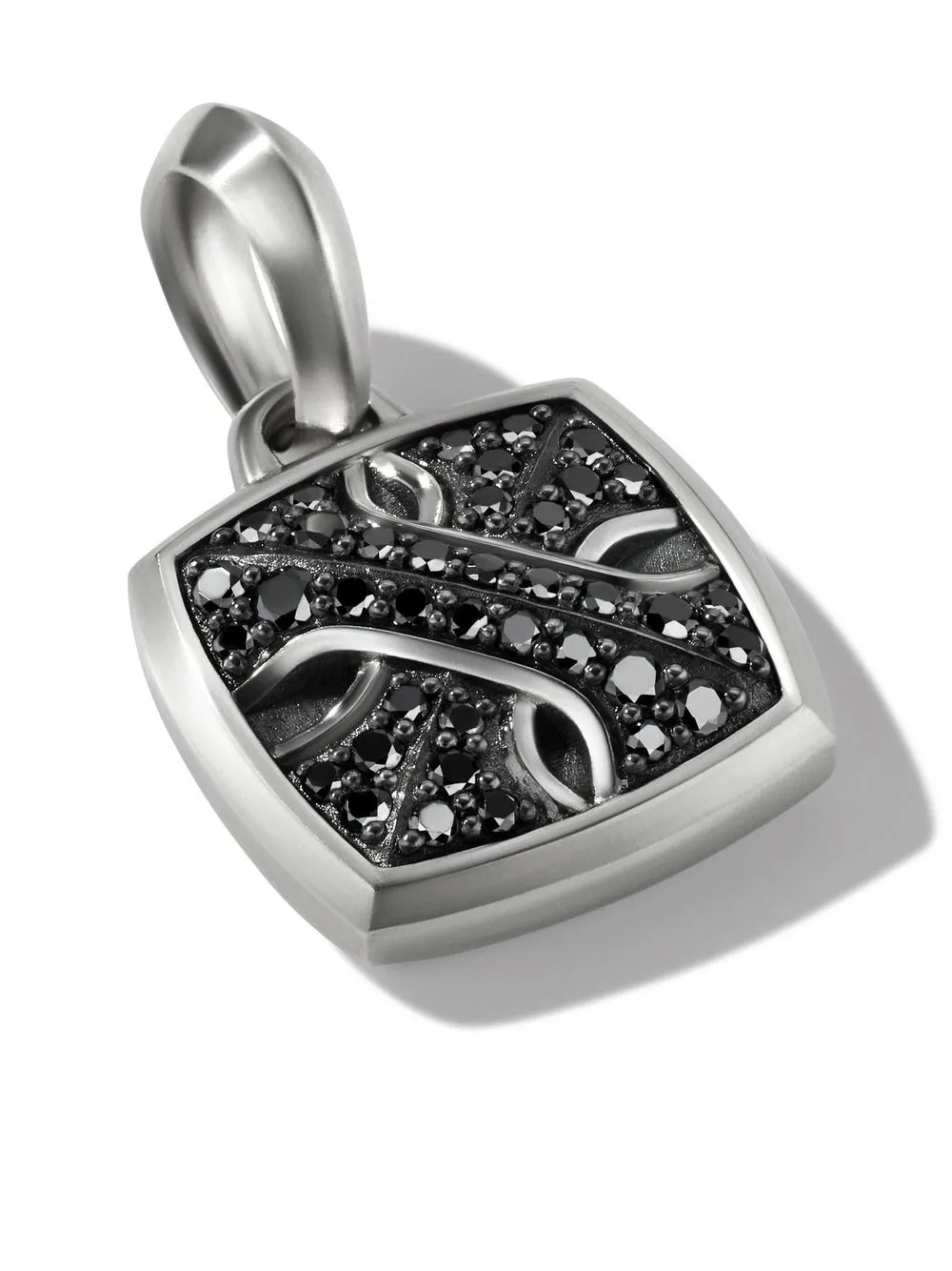 Shop David Yurman Sterling Silver Armory® Diamond Amulet