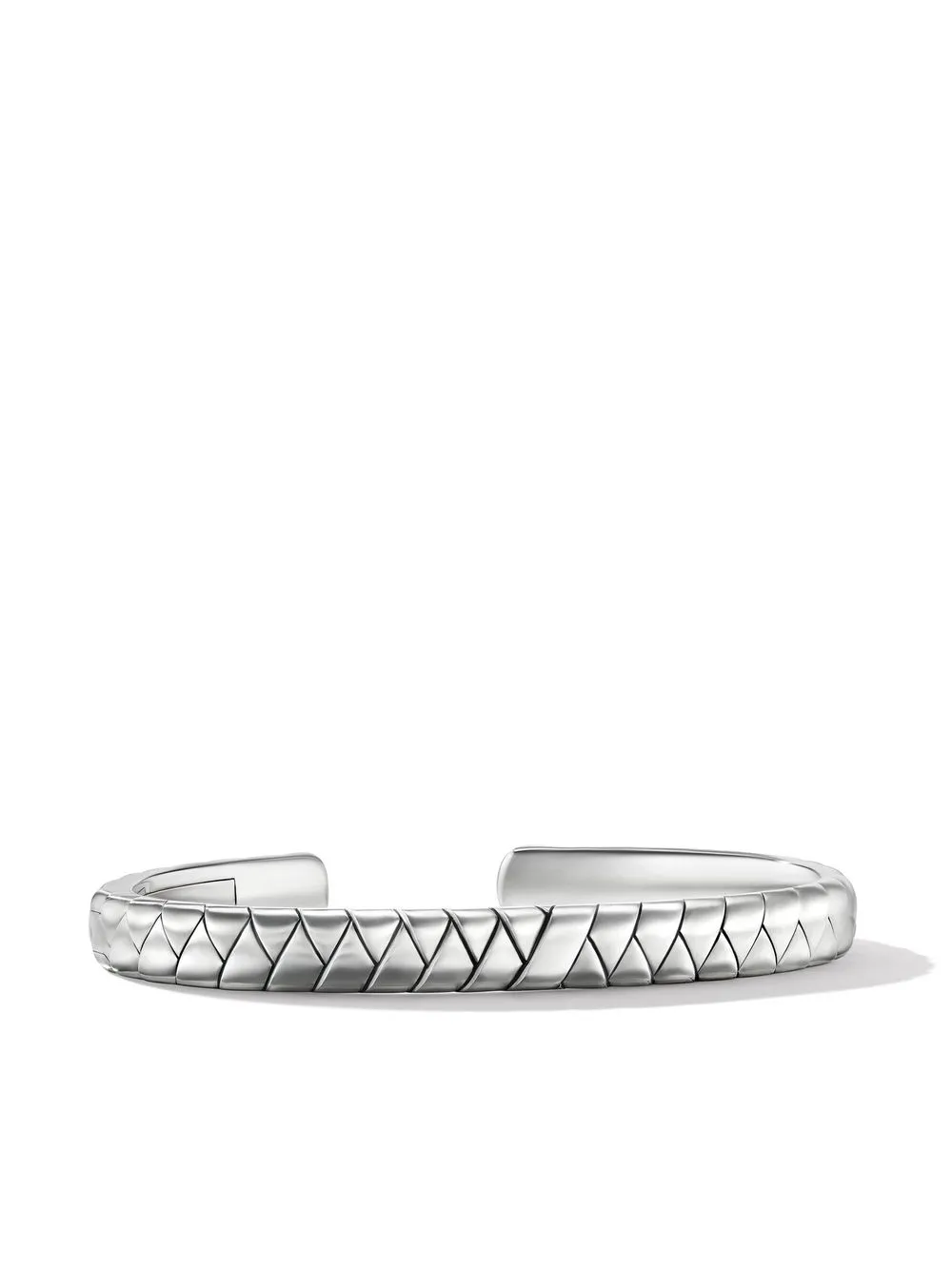 

David Yurman pulsera Cairo - Plateado