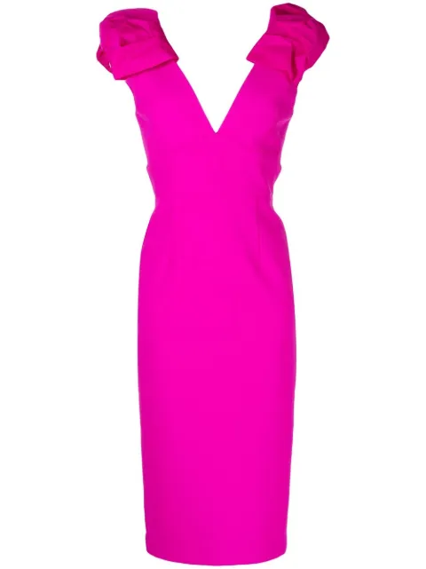 Cupid's Bow midi dress