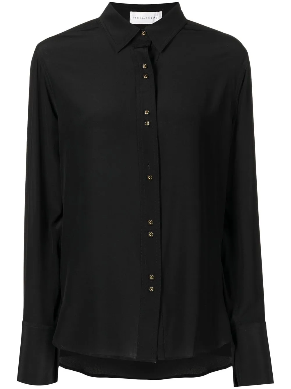 

Rebecca Vallance camisa Benton - Negro