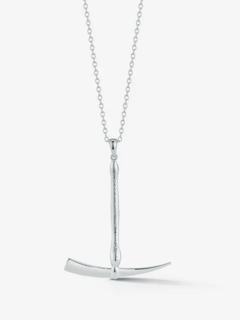 Mateo miners pick pendant necklace