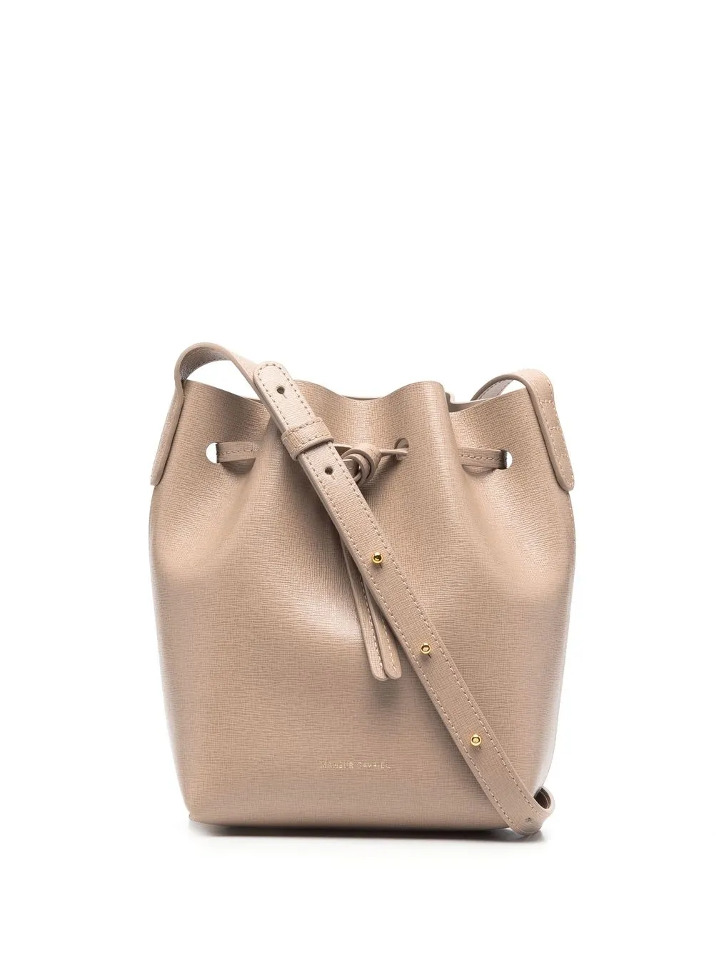 

Mansur Gavriel drawstring-fastening bucket bag - Neutrals