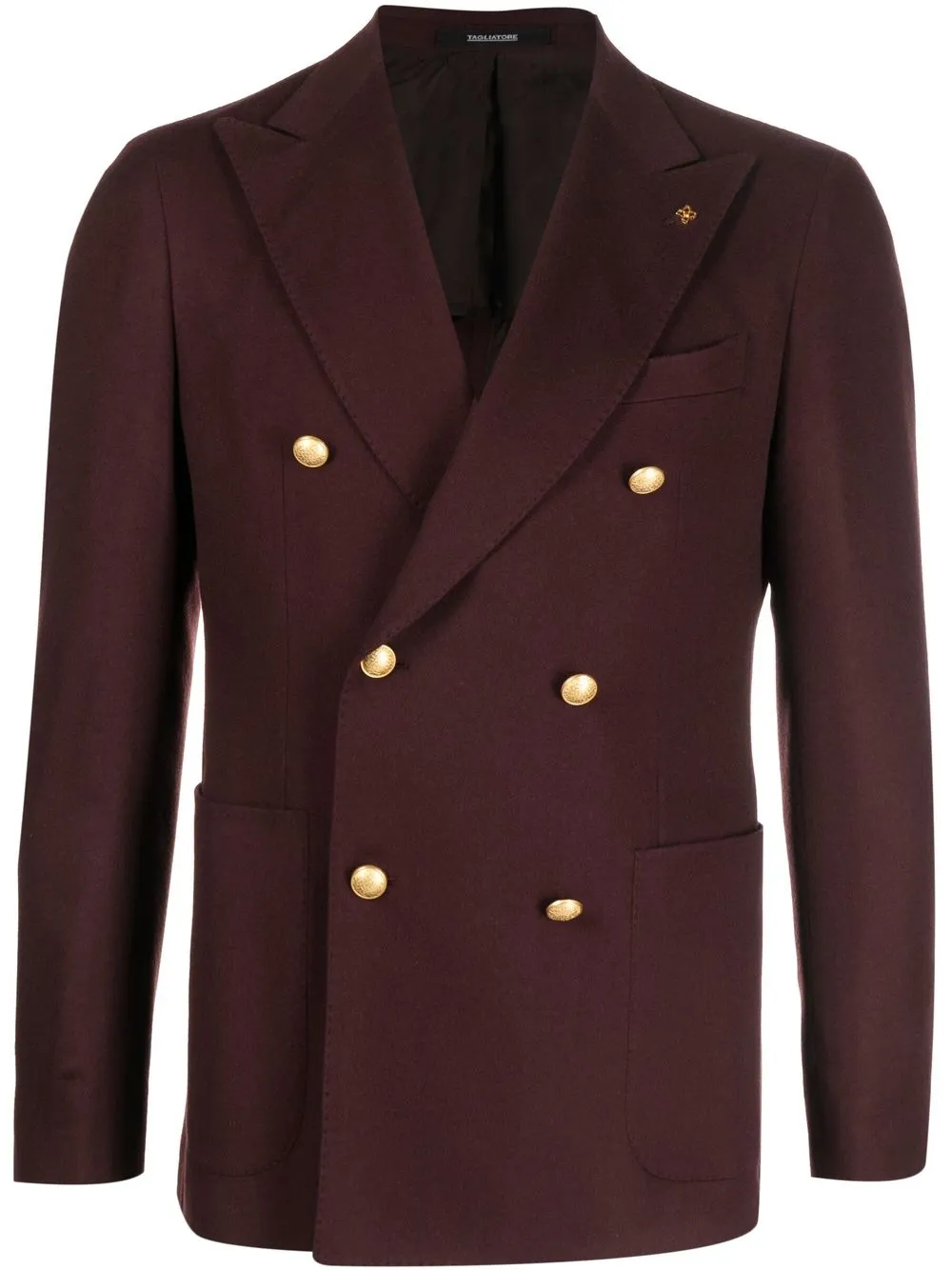 

Tagliatore blazer con doble botonadura - Rojo