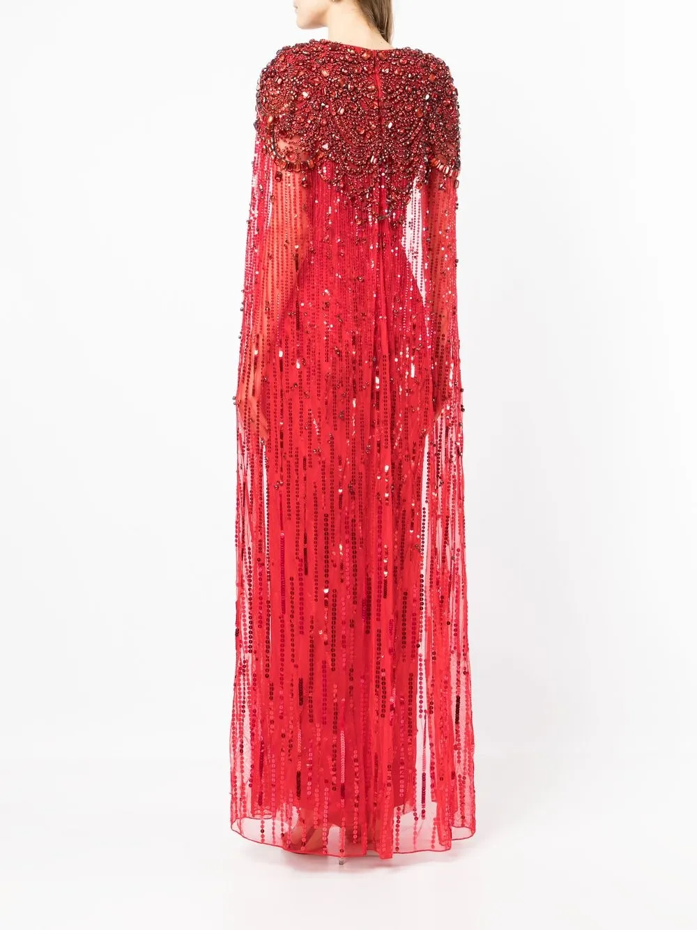 jenny packham bridal cape