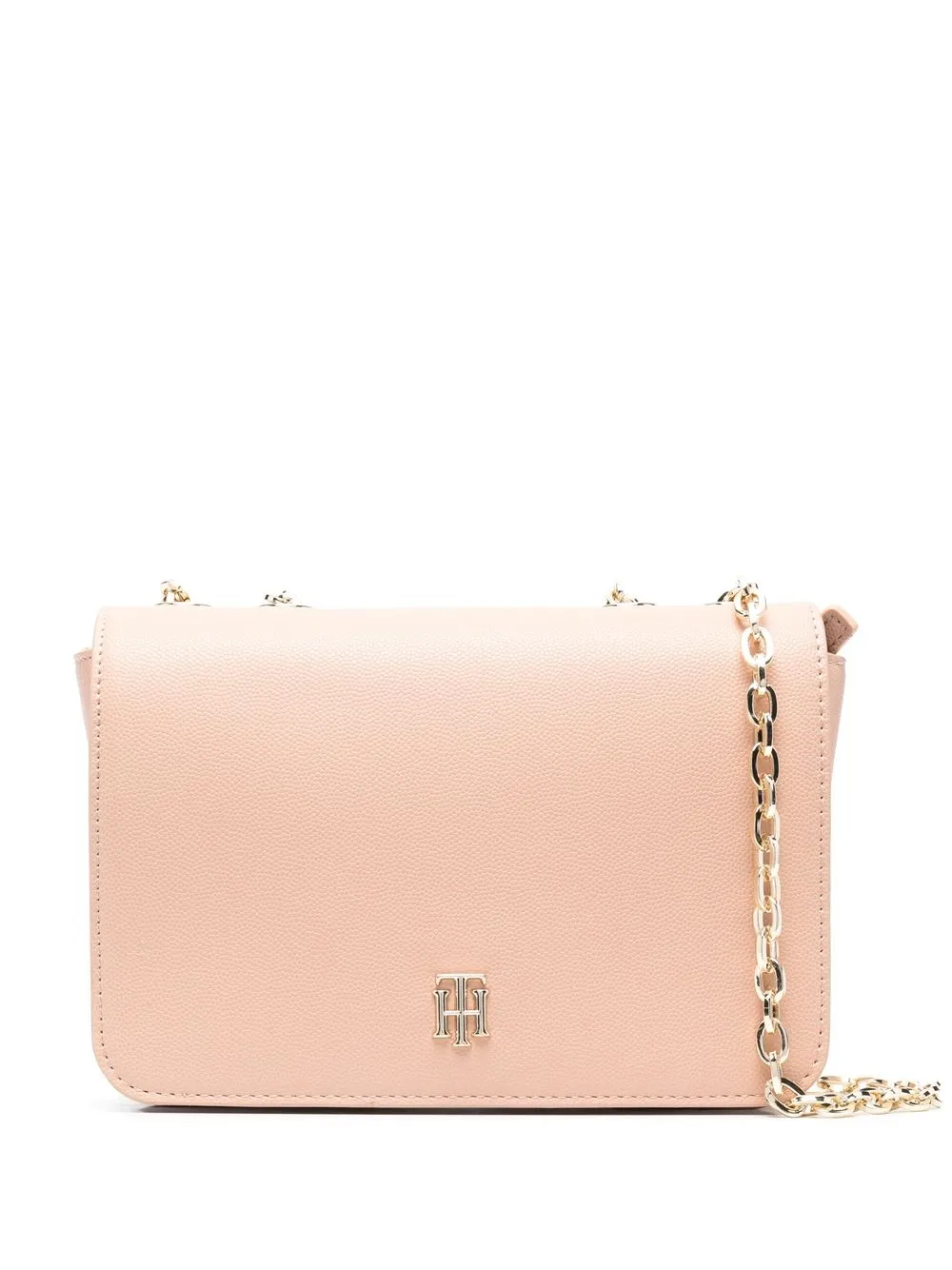 

Tommy Hilfiger logo-plaque crossbody bag - Neutrals