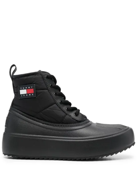 Tommy Jeans oversize rubber sole boots