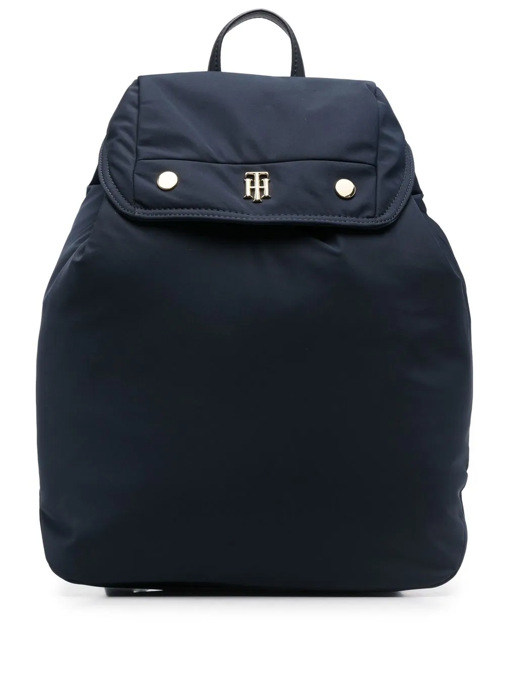 

Tommy Hilfiger mochila con dije del logo - Azul