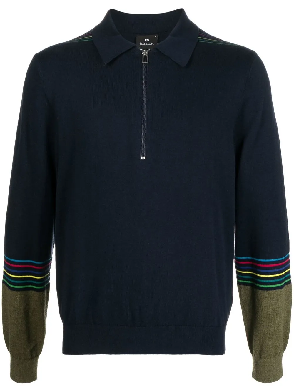 

PS Paul Smith zip-up sweatshirt - Blue
