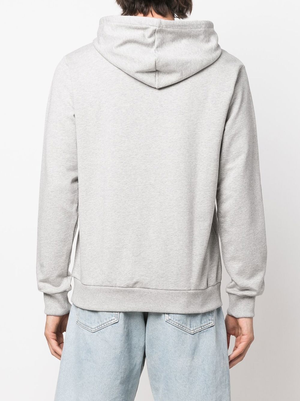 A.P.C. logo drawstring hoodie Men