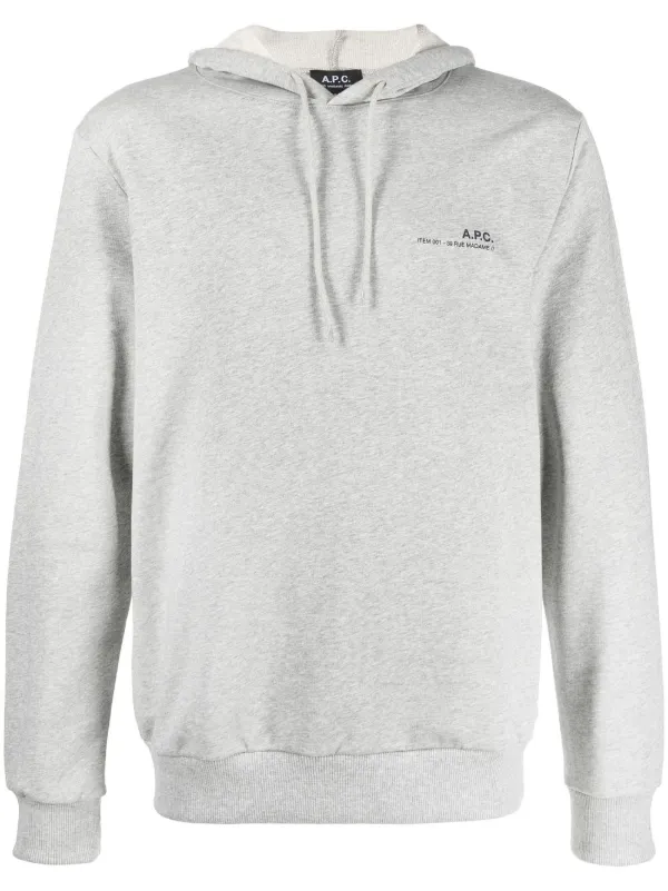 Apc grey hoodie online