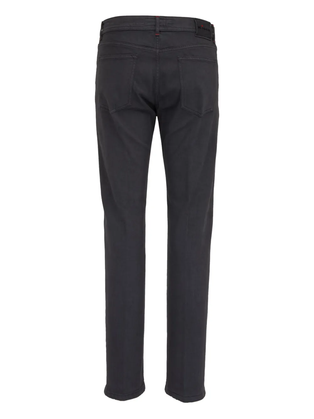 Kiton Jeans met logopatch Grijs