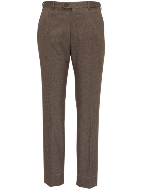 Brioni pantalones de vestir rectos
