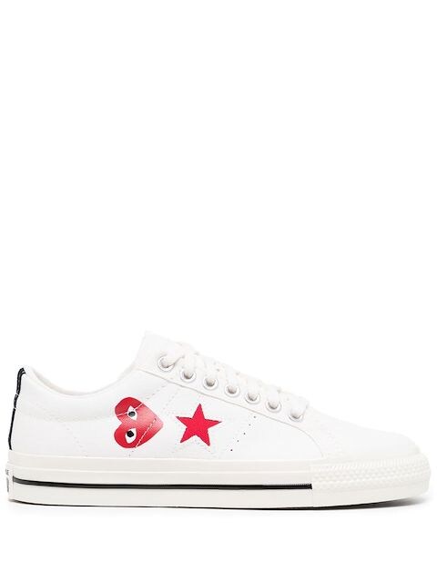 Comme Des Garçons Play x Converse x Converse One Star sneakers