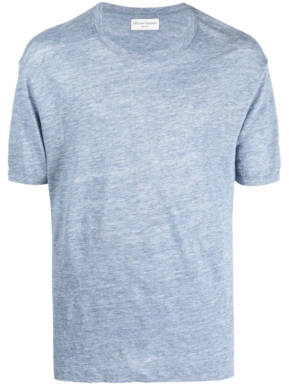 

Officine Generale round neck short-sleeved T-shirt - Blue