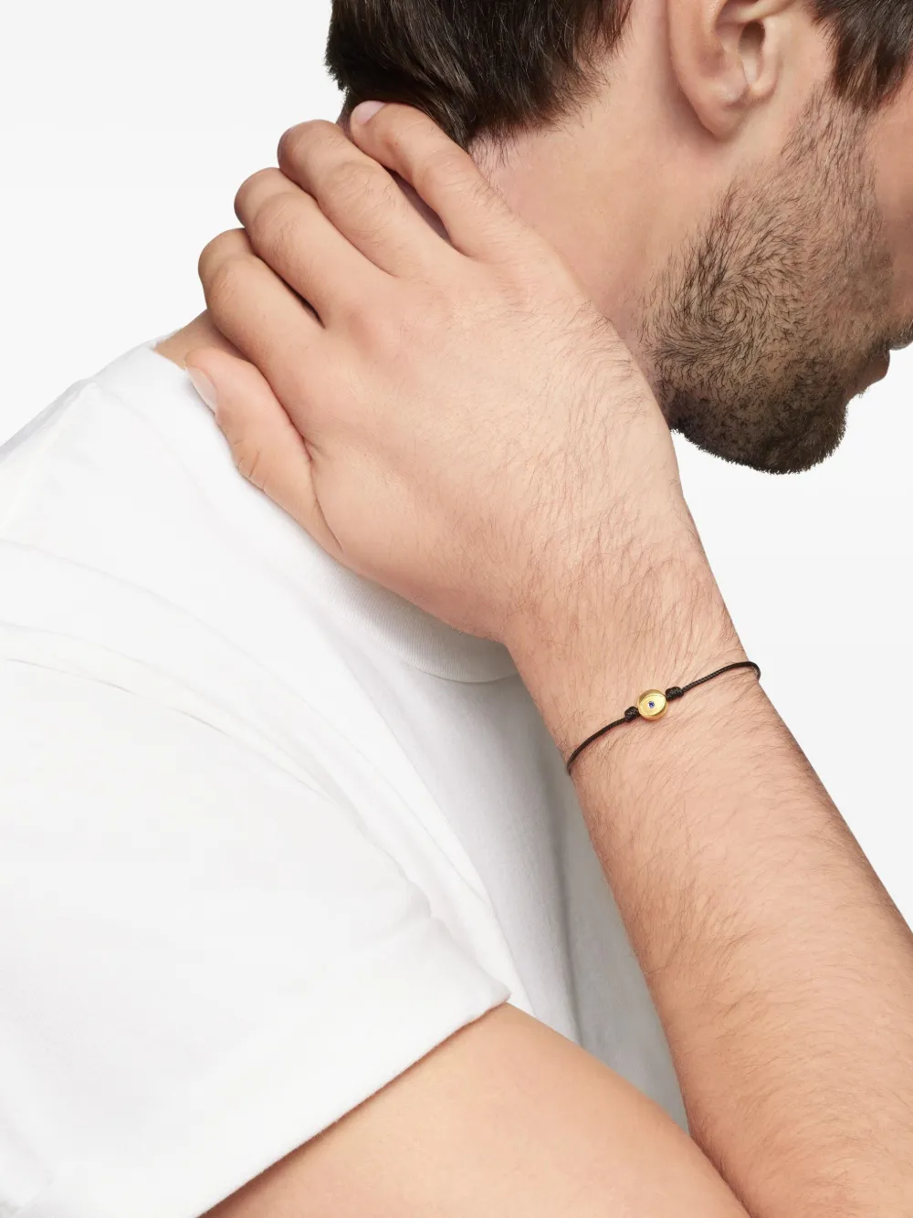 David Yurman 18kt yellow gold Evil Eye cord bracelet (9mm) | Image 2