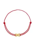 David Yurman 18kt yellow gold Infinity Link cord bracelet (9mm)