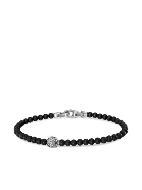 David Yurman Memento Mori skull bracelet (4mm)