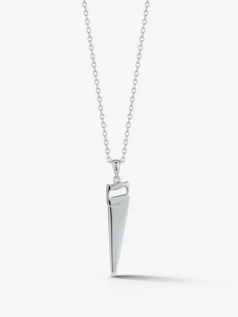 Mateo saw pendant necklace