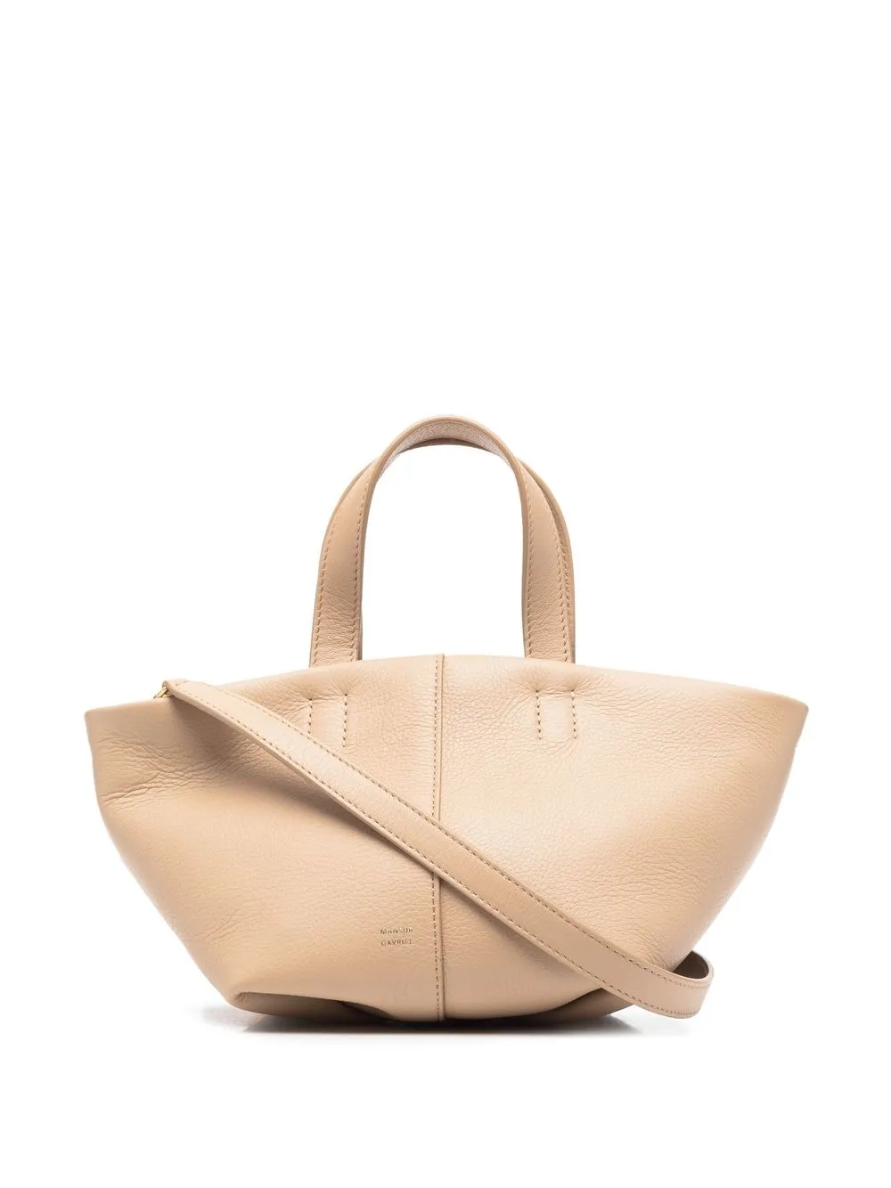 

Mansur Gavriel mini Tulipa bucket bag - Neutrals