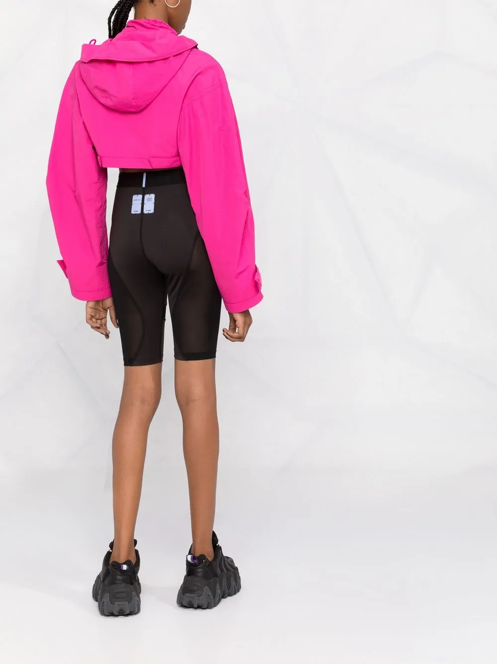 MCQ バイカーショーツ | ブラック | FARFETCH JP