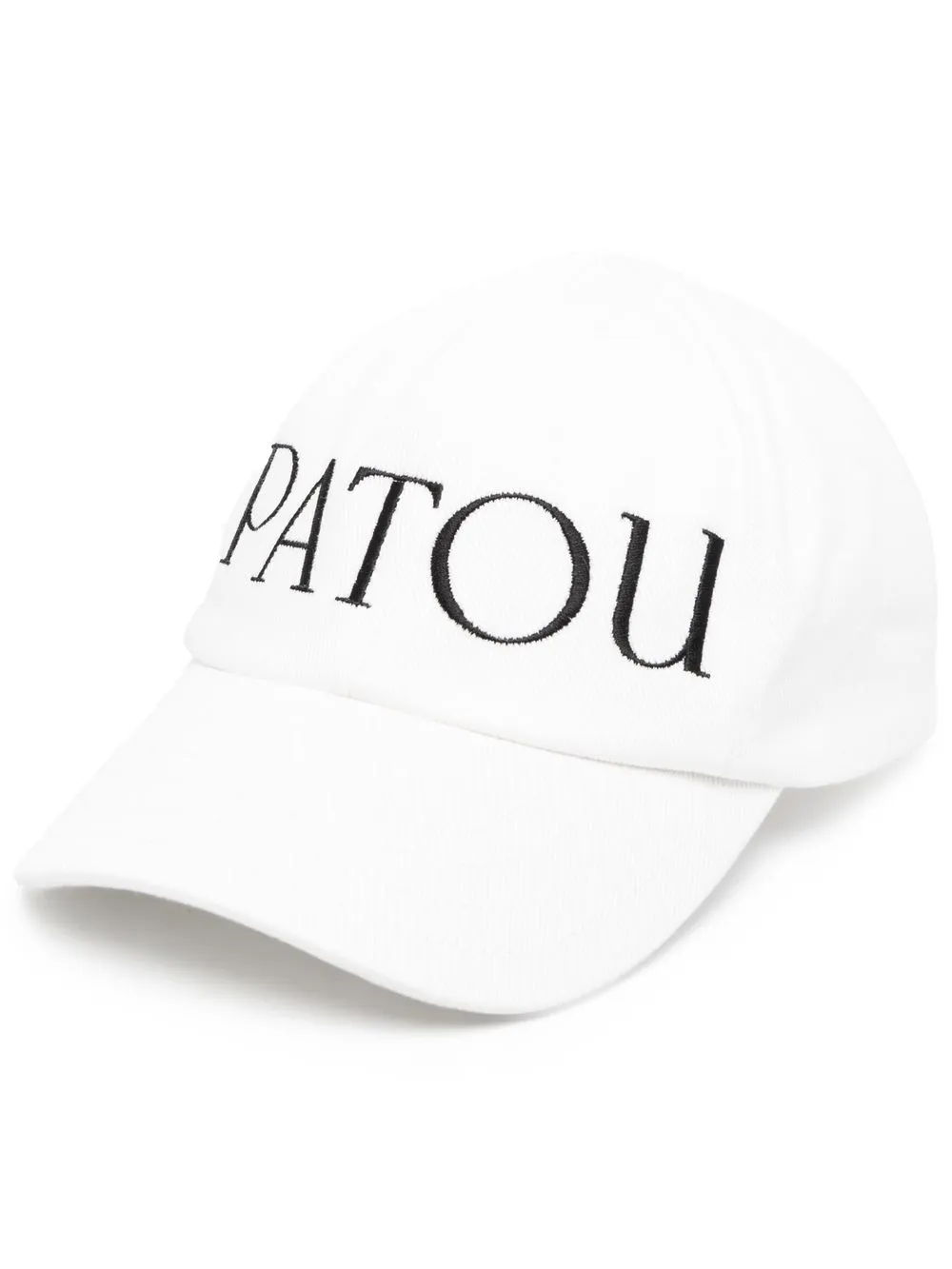 Shop Patou Logo-embroidered Baseball Cap In Weiss