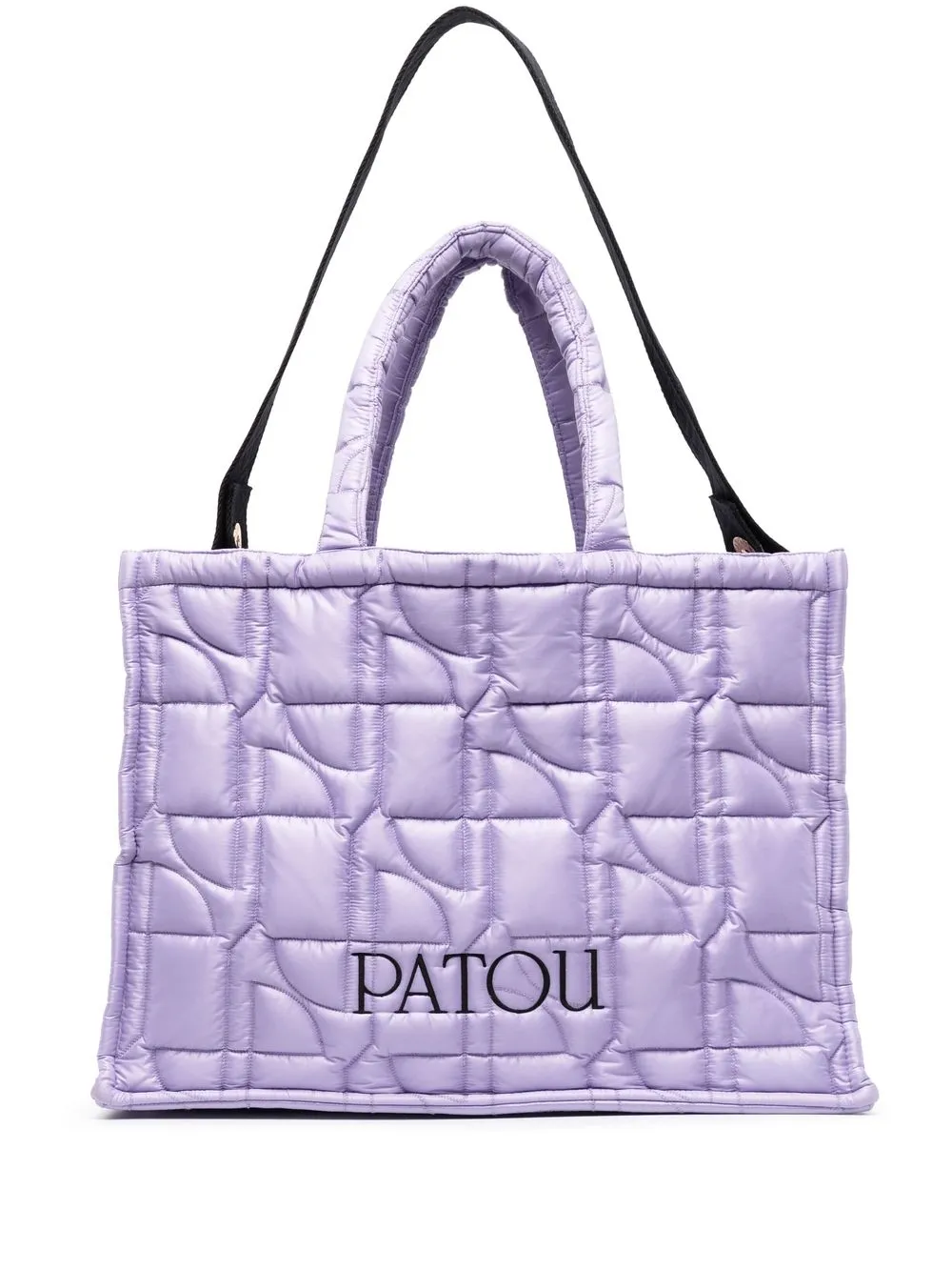 

Patou Patou quilted tote bag - Purple