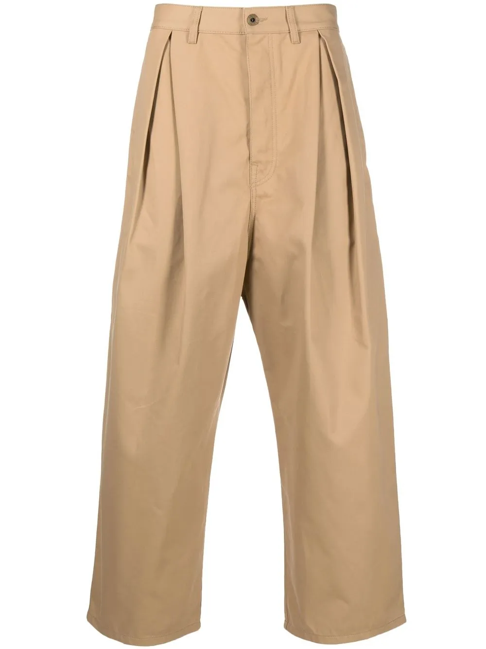 

LOEWE pantalones anchos con pinzas - Neutro