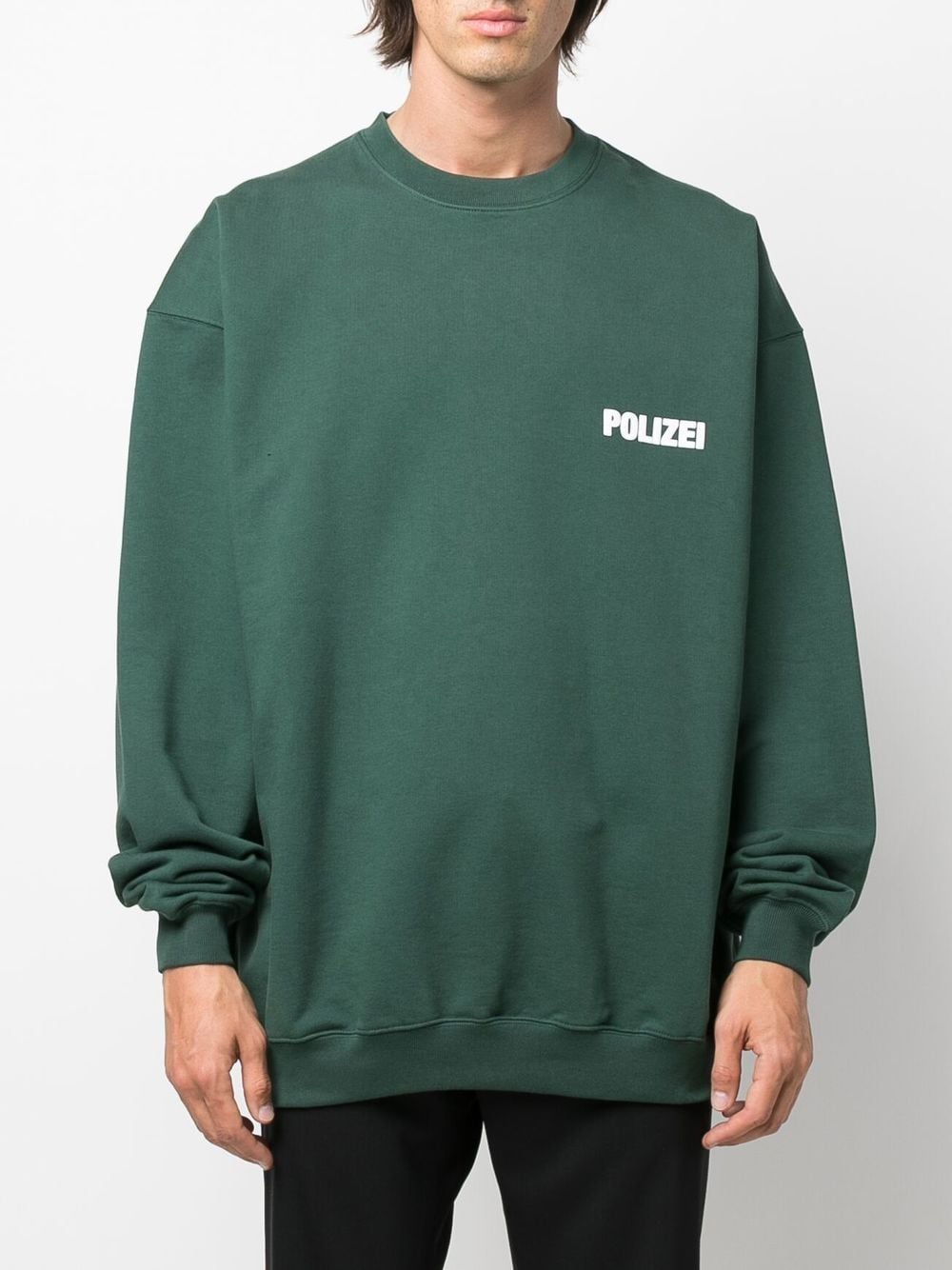 VETEMENTS Polizei Printed Sweatshirt - Farfetch