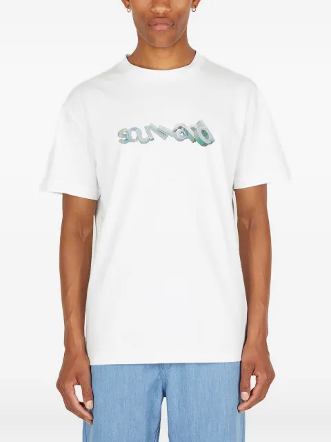Soulland Tilting logo-print T-shirt