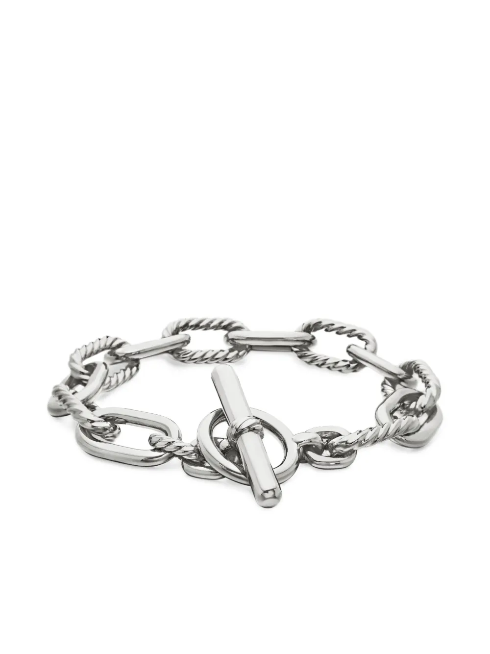 David Yurman DY Madison Toggle チェーンブレスレット 11mm スターリングシルバー - シルバートーン David Yurman DY Madison Toggle チェーンブレスレット 11mm スターリングシルバー - シルバートーン