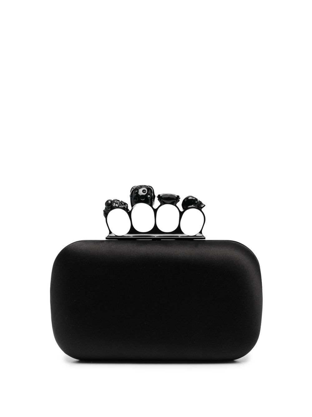 

Alexander McQueen bolsa de mano Four Ring - Negro