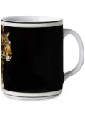 Dolce & Gabbana leopard-print porcelain mug - Black