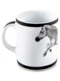 Dolce & Gabbana Zebra porcelain mug - White