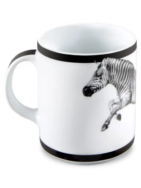 Dolce & Gabbana taza de porcelana con motivo de cebra