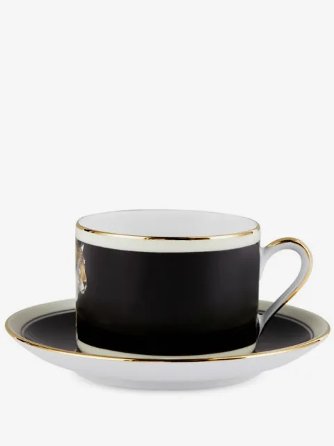 Dolce & Gabbana leopard porcelain tea set