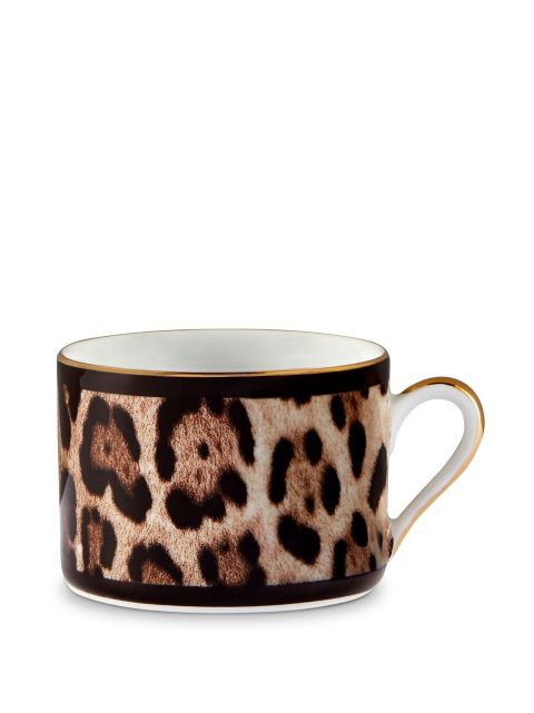 Dolce & Gabbana leopard-print Porcelain Tea Set - Farfetch