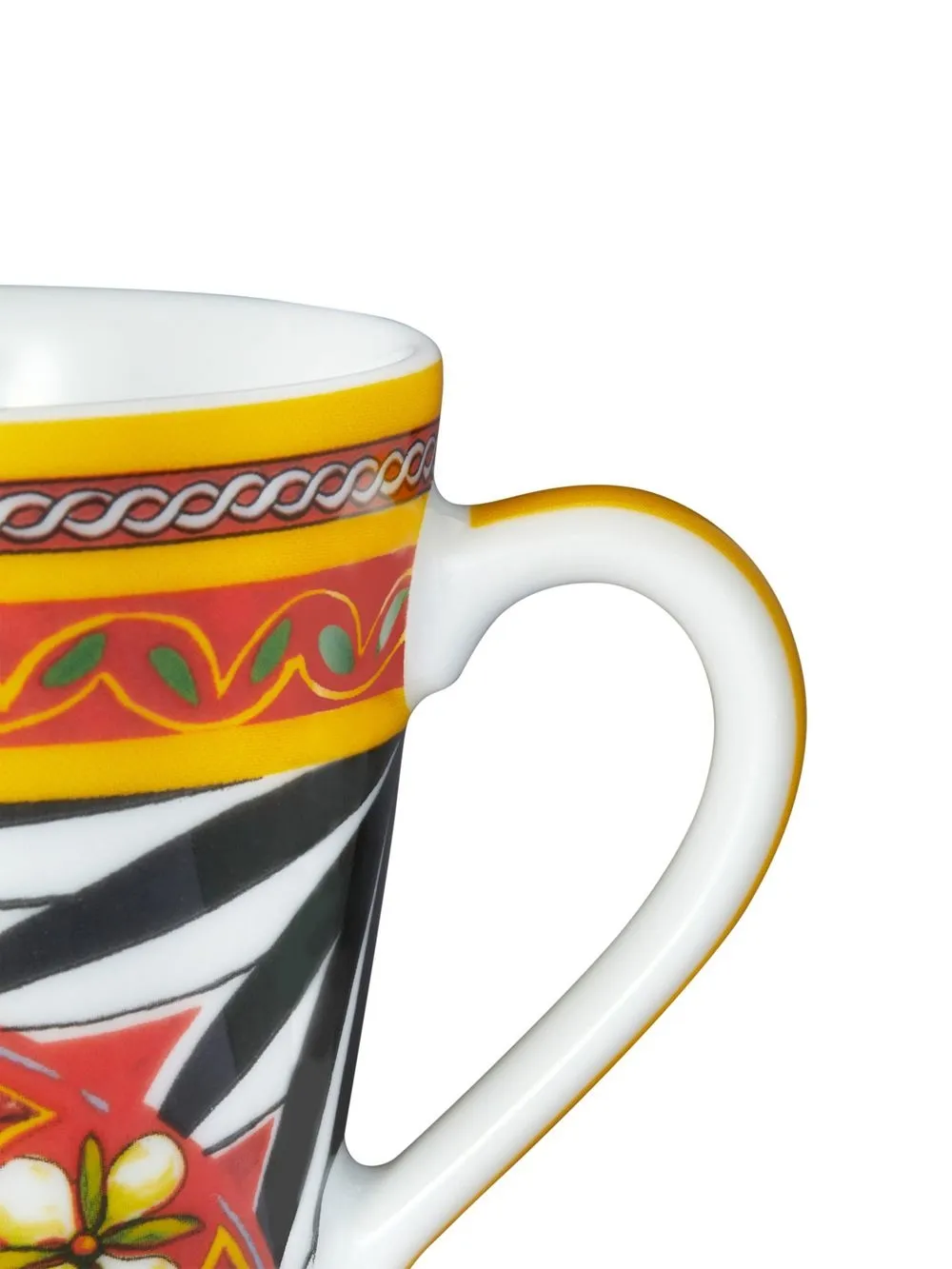 Dolce gabbana carretto siciliano porcelain mug farfetch